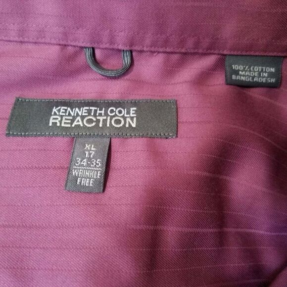 Kenneth Cole Reaction long sleeved size XL 17 - Picture 5 of 6